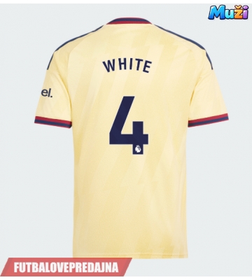 Lacne Muži Futbalové dres Arsenal Ben White #4 2026-27 Krátky Rukáv - Tretina